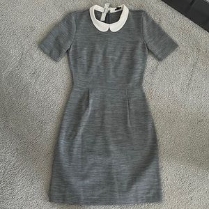 J. Crew Peter Pan collar dress 00